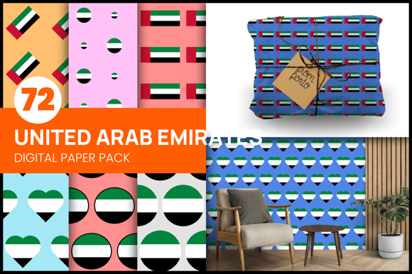 Download United Arab Emirates Wrapping Paper - Wrap Collection