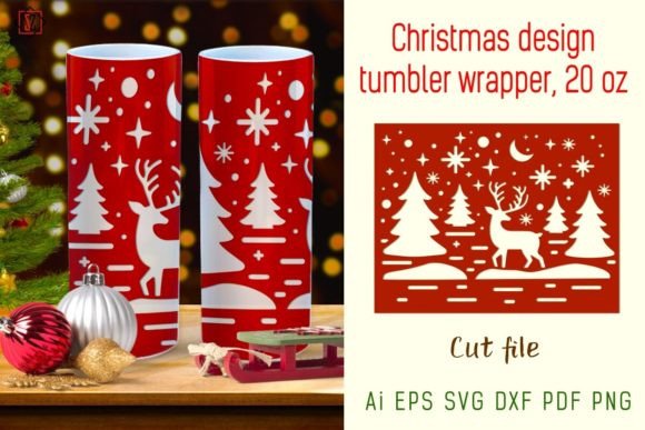 Download Glass/candle Wrapping for Christmas - Wrap Collection