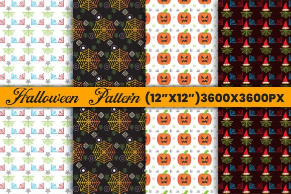 Download Happy Halloween Pattern &amp; Wrapping Paper - Wrap Collection