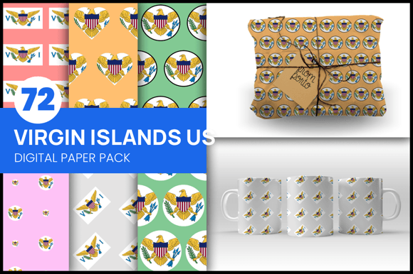 Download Virgin Islands US Wrapping Paper - Wrap Collection