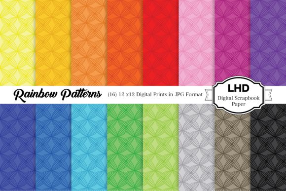 Download Rainbow Patterns Digital Backgrounds - Rainbow patterns Collection