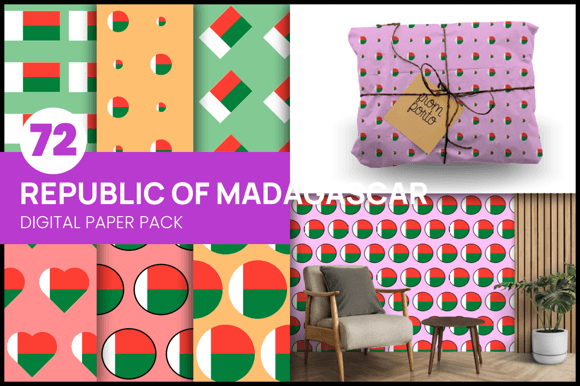 Download Republic of Madagascar Wrapping Paper - Wrap Collection