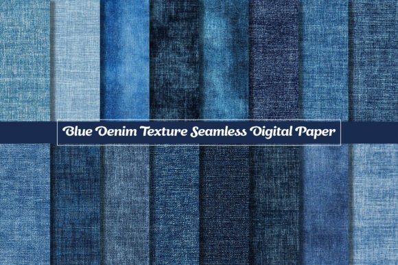 Download Blue Denim Texture Seamless Papers - Seamless paper Collection
